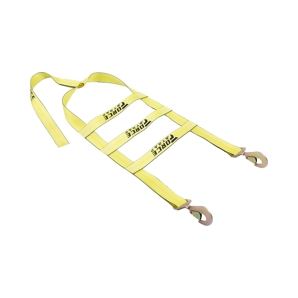 2 tommer Tow Dolly Basket Straps Justerbar Tow Dolly Wheel Net