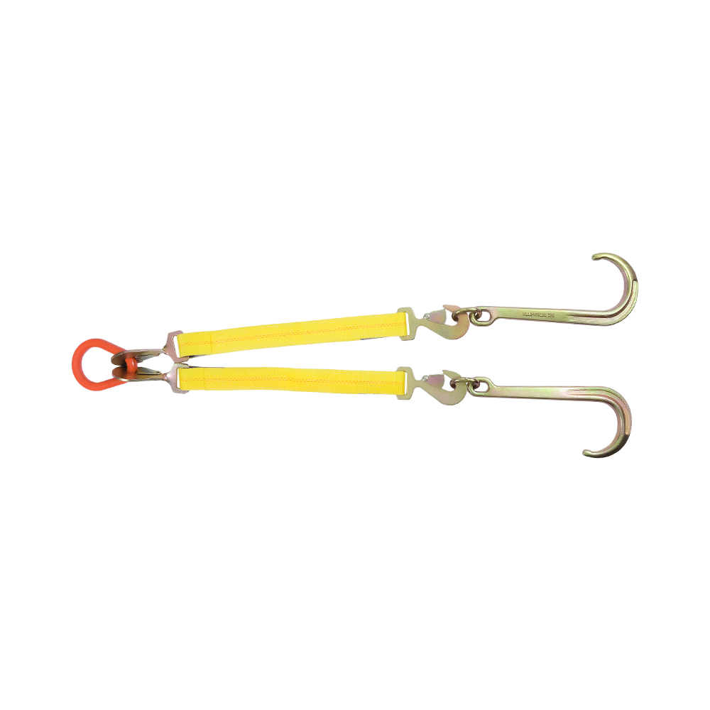 Skralde J-krog Tie-Down V-strop design RTJ multi-punkt krog til brug med bugservogn