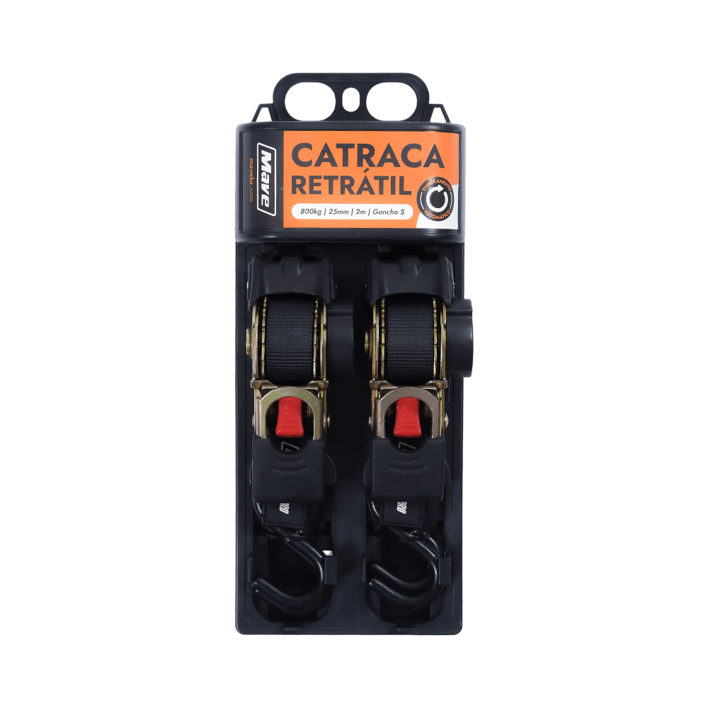 Cargo Surringsrem Bælte Polyester Webbing Auto Ratchet Tie Down Sæt