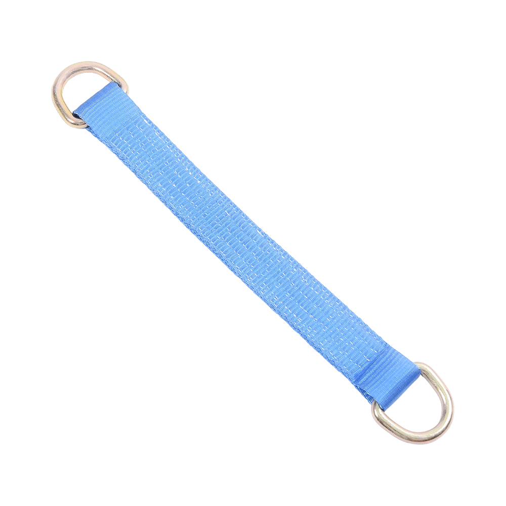Cargo Strap Bugseringsaksel Beskyttende ærme skraldebinding med D-ring