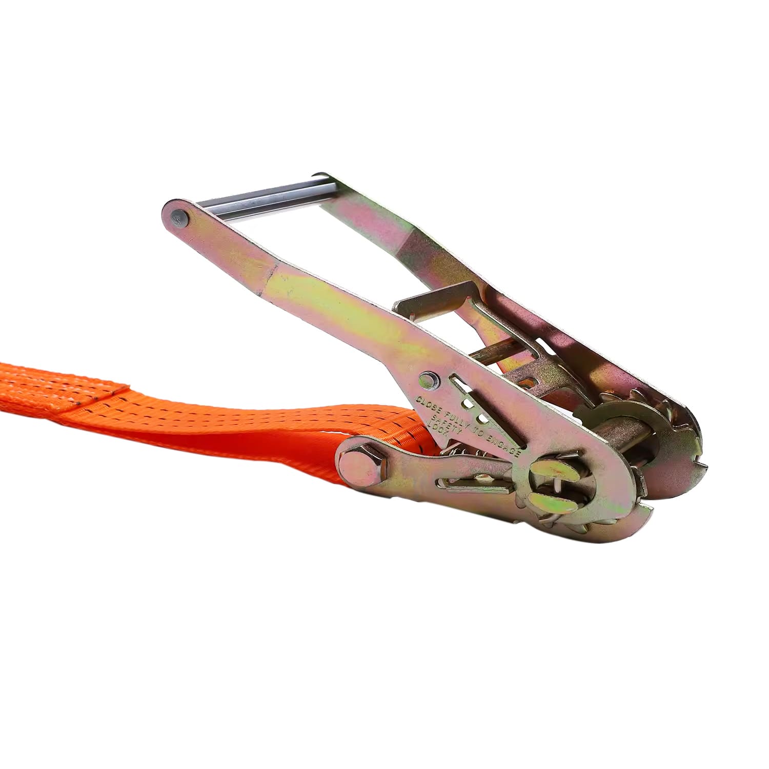 38mm 3t Colorer Zink Standard Håndtag Skralde Cargo Surring Strap