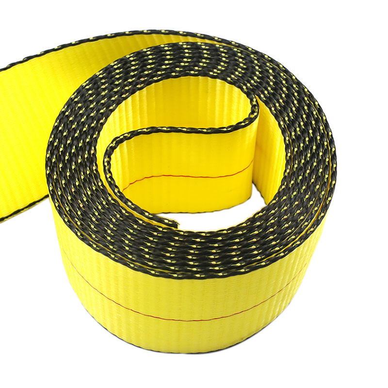3 tommer Heavy Duty skralderem med flad krog til trailer lastbil