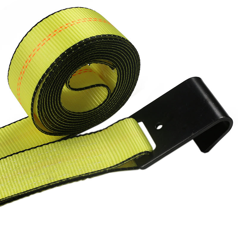 2'' flad krog skraldestropper til lastsikring af trailer lastbil