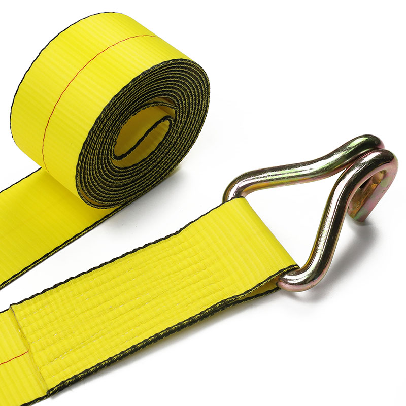 3 tommer høj trækstyrke polyester webbing last skralde bindebånd