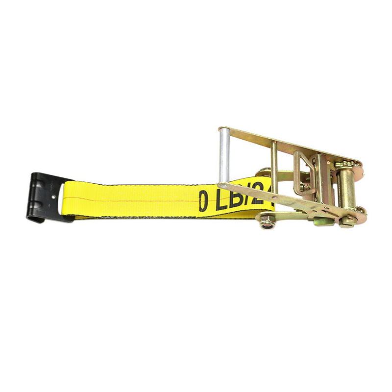 3 tommer Heavy Duty skralderem med flad krog til trailer lastbil