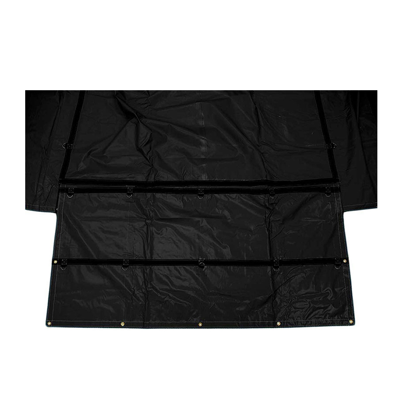 Det højtydende dækmateriale specifikt Heavy Duty Lumber Black Tarp