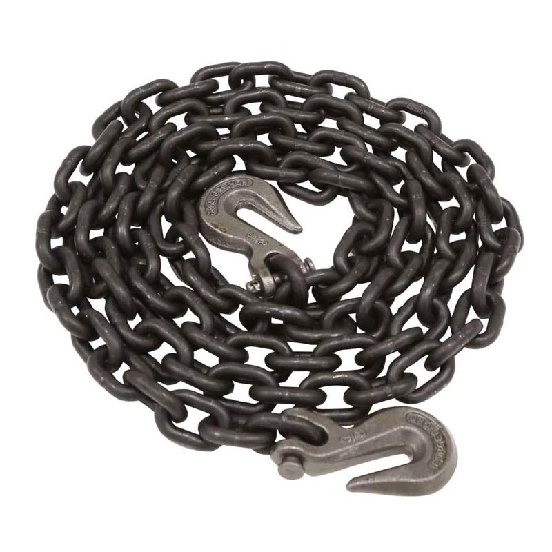 516 Tie Down Chain Assembly W Clevis Grab Hooks - Grade 80 516 Tie Down Chain Assembly W Clevis Grab Hooks - Grade 80